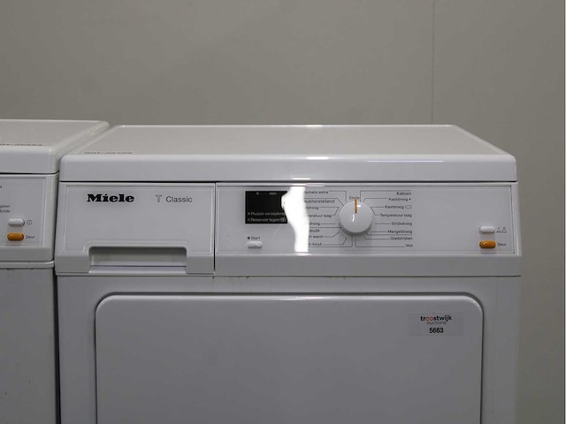 Miele w classic wasmachine & miele t classic wasdroger - afbeelding 6 van  8
