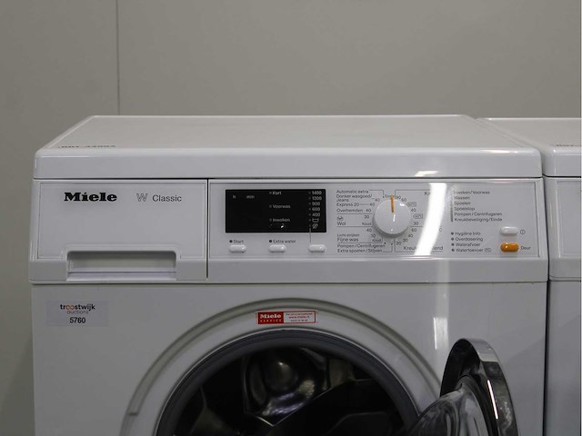 Miele w classic wasmachine & miele t classic wasdroger - afbeelding 3 van  8