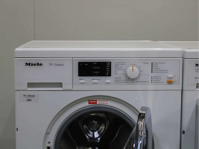Miele w classic wasmachines & miele t 8164 wp softcare system ecocomfort wasdrogers - afbeelding 3 van  7