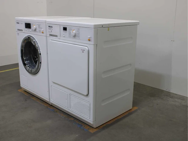 Miele w classic wasmachines & miele t 8164 wp softcare system ecocomfort wasdrogers - afbeelding 6 van  7