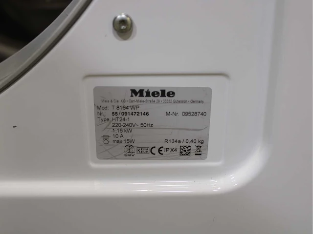 Miele w classic wasmachines & miele t 8164 wp softcare system ecocomfort wasdrogers - afbeelding 7 van  7