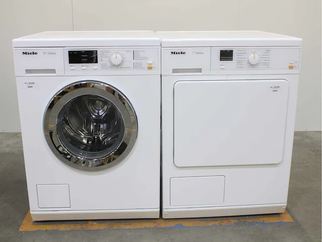 Miele w classic wasmachines & miele t classic wasdrogers - afbeelding 1 van  8