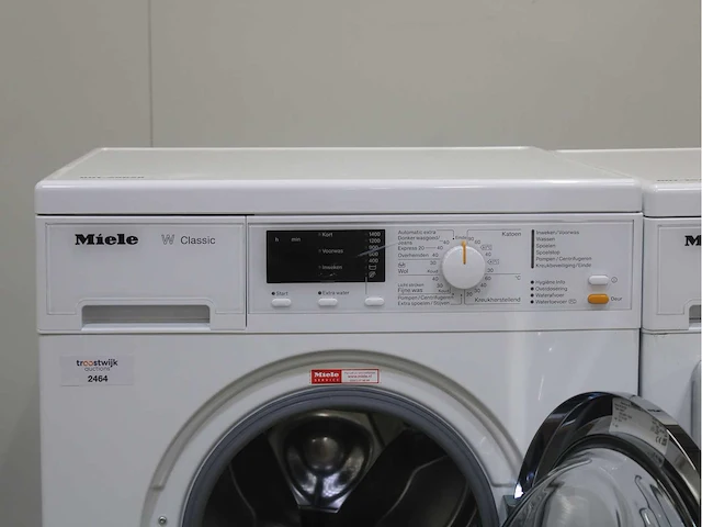 Miele w classic wasmachines & miele t classic wasdrogers - afbeelding 3 van  8