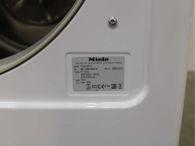 Miele w classic wasmachines & miele t classic wasdrogers - afbeelding 8 van  8