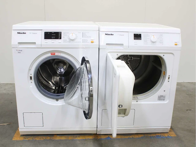 Miele w classic wasmachines & miele t classic wasdrogers - afbeelding 2 van  8