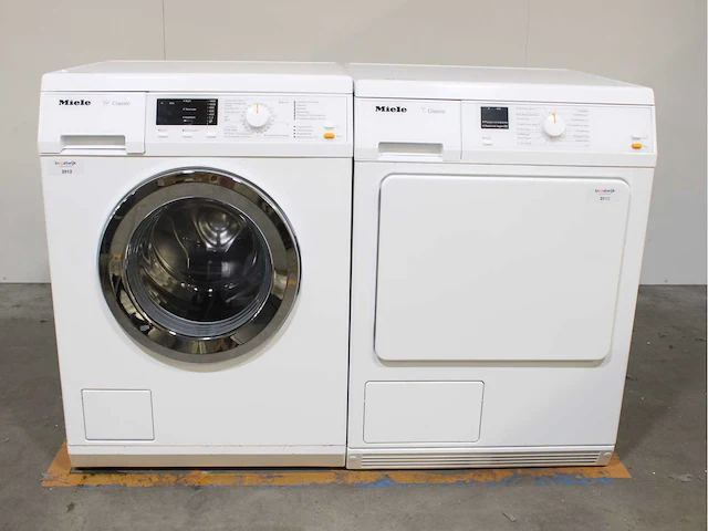 Miele w classic wasmachines & miele t classic wasdrogers - afbeelding 1 van  8
