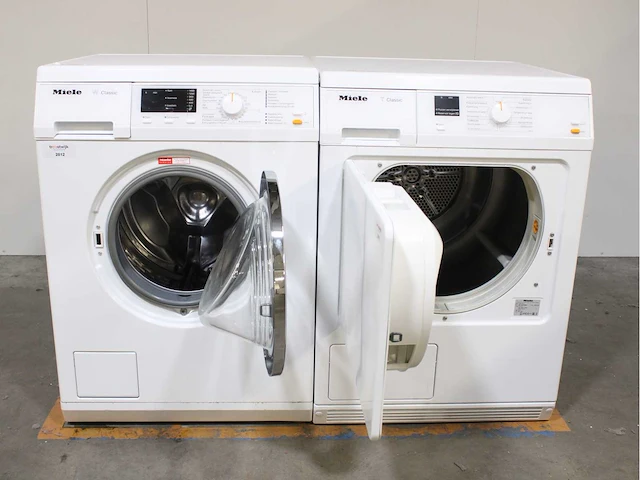 Miele w classic wasmachines & miele t classic wasdrogers - afbeelding 2 van  8
