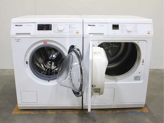 Miele w classic wasmachines & miele t classic wasdrogers - afbeelding 2 van  8