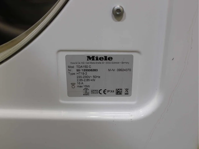 Miele w classic wasmachines & miele t classic wasdrogers - afbeelding 8 van  8