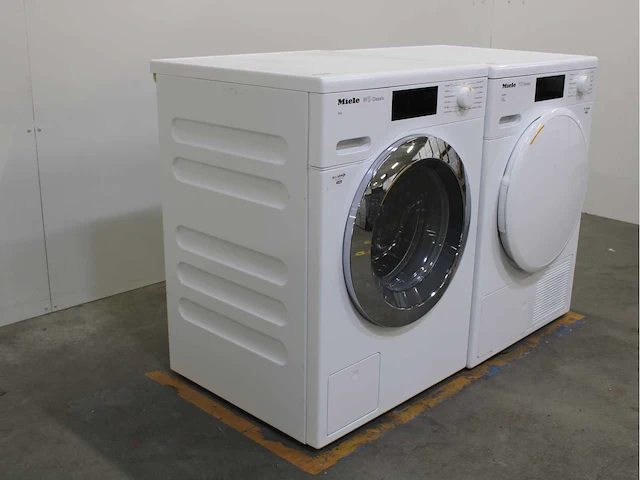 Miele w1 classic eco wasmachine & miele t1 classic active eco wasdroger - afbeelding 4 van  8