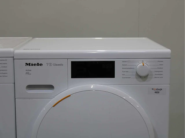 Miele w1 classic eco wasmachine & miele t1 classic active eco wasdroger - afbeelding 6 van  8