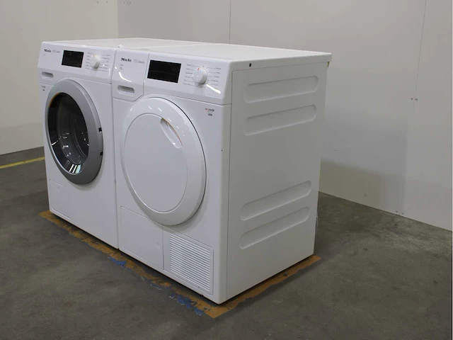 Miele w1 classic eco wasmachine & miele t1 classic active eco wasdroger - afbeelding 7 van  8