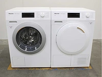 Miele w1 classic eco wasmachine & miele t1 classic eco wasdroger - afbeelding 1 van  8