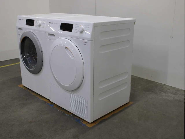 Miele w1 classic eco wasmachine & miele t1 classic eco wasdroger - afbeelding 7 van  8