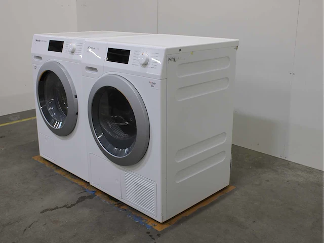 Miele w1 classic eco wasmachine & miele t1 eco wasdroger - afbeelding 6 van  7