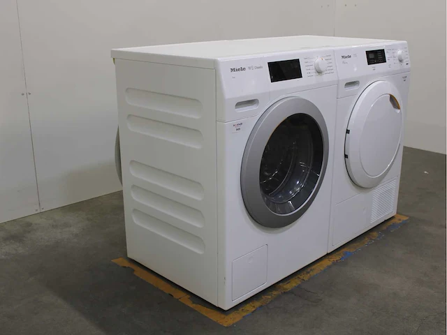 Miele w1 classic eco wasmachine & miele t1 eco wasdroger - afbeelding 4 van  8