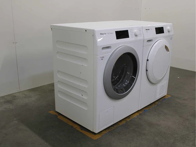 Miele w1 classic eco wasmachine & miele t1 eco wasdroger - afbeelding 4 van  8