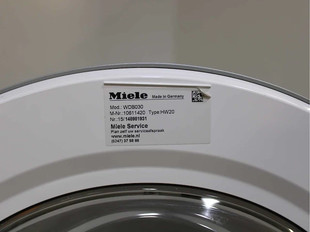 Miele w1 classic eco wasmachines - afbeelding 4 van  6