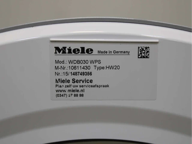 Miele w1 classic eco wasmachines - afbeelding 4 van  6