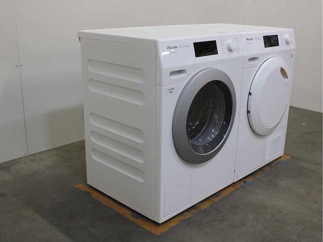 Miele w1 classic ecoplus & comfort wasmachine & miele t1 classic eco & comfort wasdroger - afbeelding 4 van  8