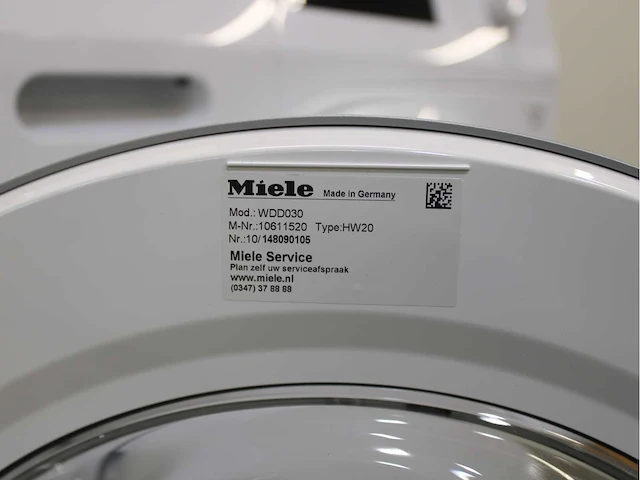 Miele w1 classic ecoplus & comfort wasmachine & miele t1 classic eco & comfort wasdroger - afbeelding 5 van  8