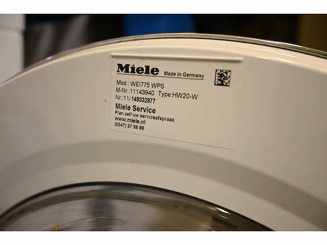 Miele w1 excellence twindos 9kg wasmachine - afbeelding 6 van  6