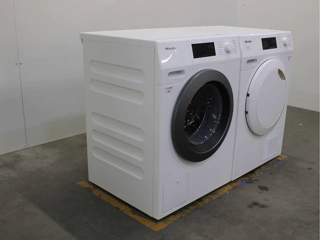 Miele w1 excellence wasmachine & miele t1 excellence ecospeed wasdroger - afbeelding 4 van  8