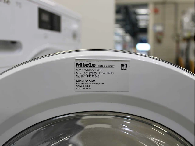 Miele w1 powerwash 2.0 & twindos wasmachine & miele t1 eco wasdroger - afbeelding 5 van  8