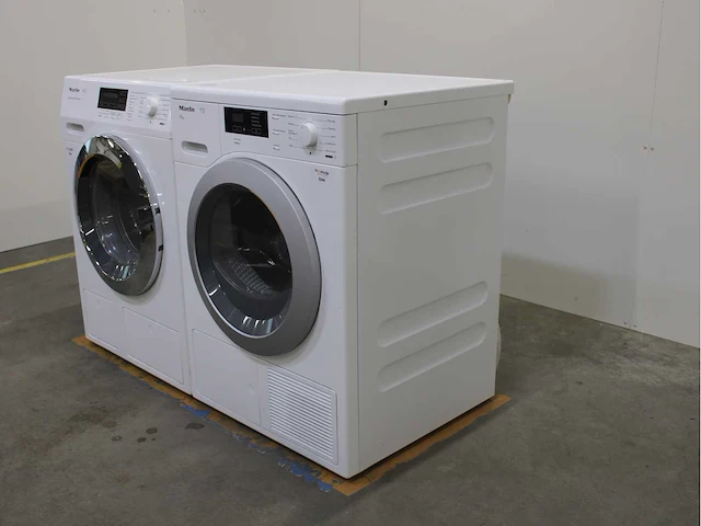 Miele w1 powerwash 2.0 & twindos wasmachine & miele t1 eco wasdroger - afbeelding 7 van  8