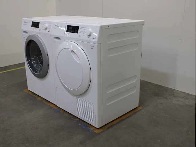 Miele w1 powerwash 2.0 & twindos wasmachine & miele t1 eco wasdroger - afbeelding 7 van  8