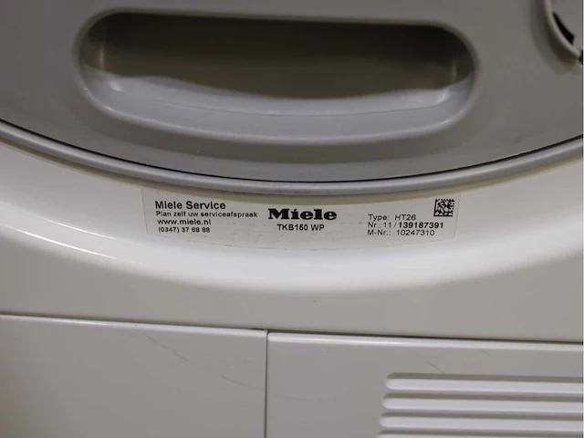 Miele w1 powerwash 2.0 & twindos wasmachine & miele t1 eco wasdroger - afbeelding 8 van  8