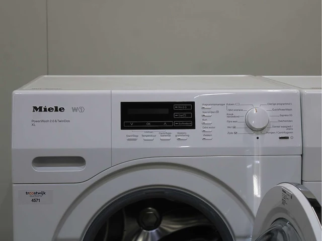 Miele w1 powerwash 2.0 & twindos xl wasmachines & miele t1 eco wasdrogers - afbeelding 3 van  8