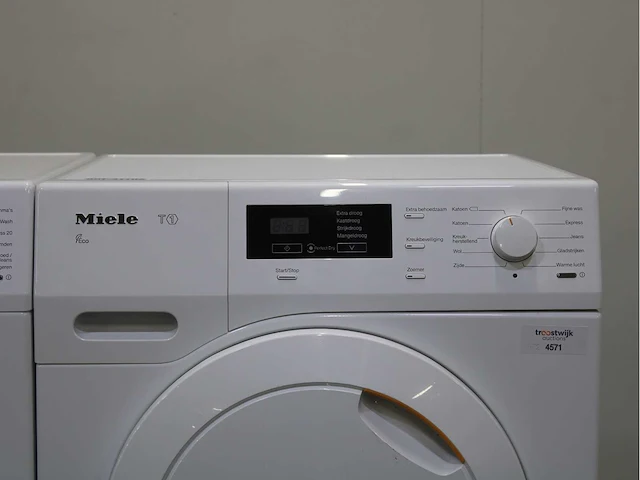 Miele w1 powerwash 2.0 & twindos xl wasmachines & miele t1 eco wasdrogers - afbeelding 6 van  8