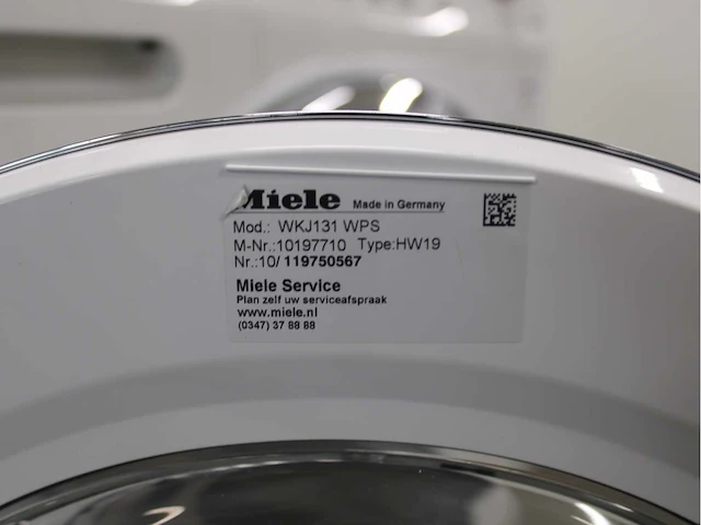 Miele w1 powerwash 2.0 wasmachine & miele t1 fragrancedos & steamfinish wasdroger - afbeelding 4 van  7