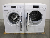 Miele w1 powerwash 2.0 wasmachine & miele t1 fragrancedos & steamfinish wasdroger - afbeelding 2 van  8