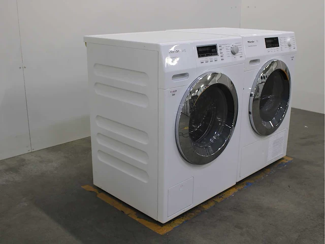 Miele w1 powerwash 2.0 wasmachine & miele t1 fragrancedos & steamfinish wasdroger - afbeelding 4 van  8
