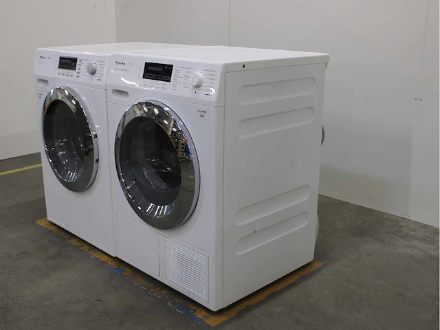 Miele w1 powerwash 2.0 wasmachine & miele t1 fragrancedos & steamfinish wasdroger - afbeelding 7 van  8