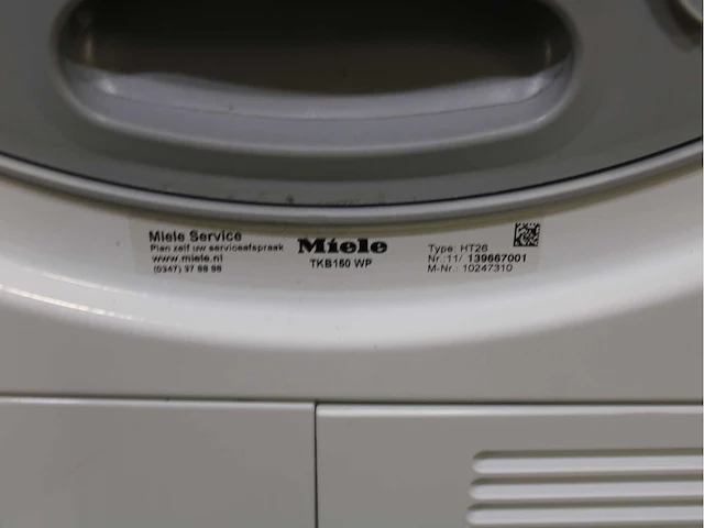 Miele w1 powerwash 2.0 wasmachines & miele t1 eco wasdrogers - afbeelding 8 van  8