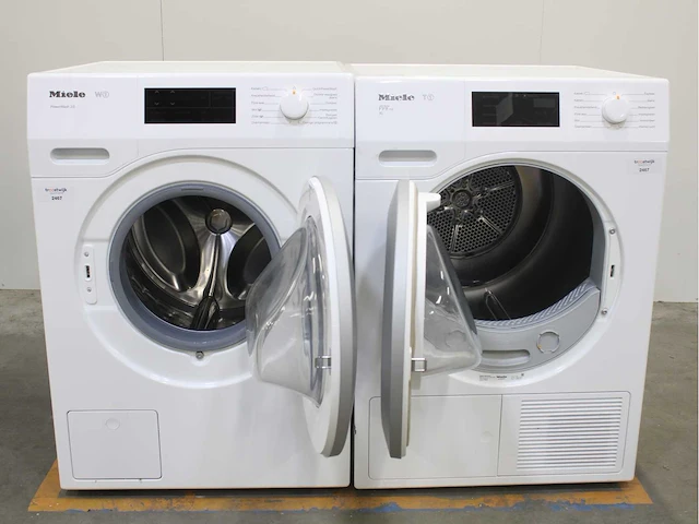 Miele w1 powerwash 2.0 wasmachines & miele t1 eco xl wasdrogers - afbeelding 2 van  8