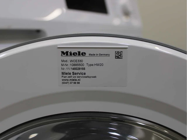 Miele w1 powerwash 2.0 wasmachines & miele t1 eco xl wasdrogers - afbeelding 5 van  8