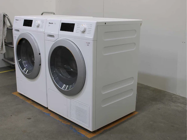 Miele w1 powerwash 2.0 wasmachines & miele t1 eco xl wasdrogers - afbeelding 7 van  8