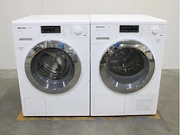 Miele w1 powerwash wasmachine & miele t1 fragrancedos & steamfinish wasdroger - afbeelding 1 van  8