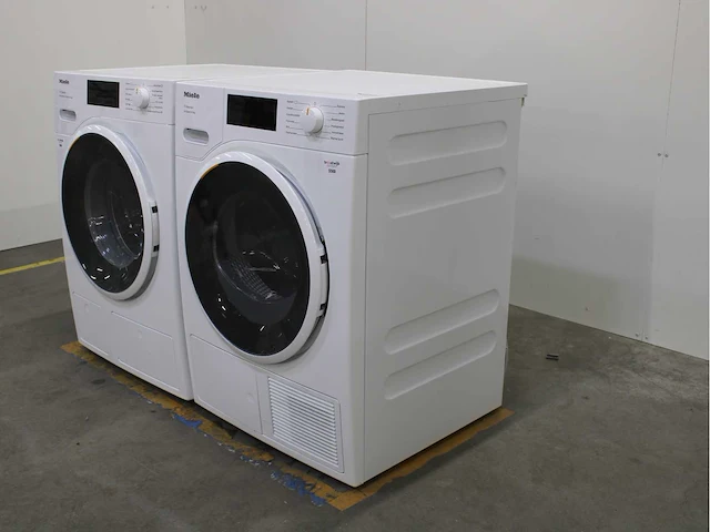 Miele w1 selection powerwash & twindos wasmachine & miele t1 selection ecospeed wasdroger - afbeelding 7 van  8