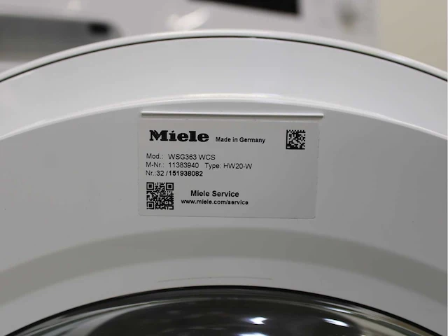 Miele w1 selection powerwash wasmachine & miele t1 selection ecospeed wasdroger - afbeelding 5 van  8