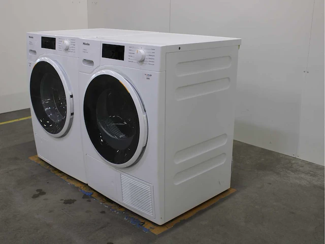 Miele w1 selection powerwash wasmachine & miele t1 selection ecospeed wasdroger - afbeelding 7 van  8