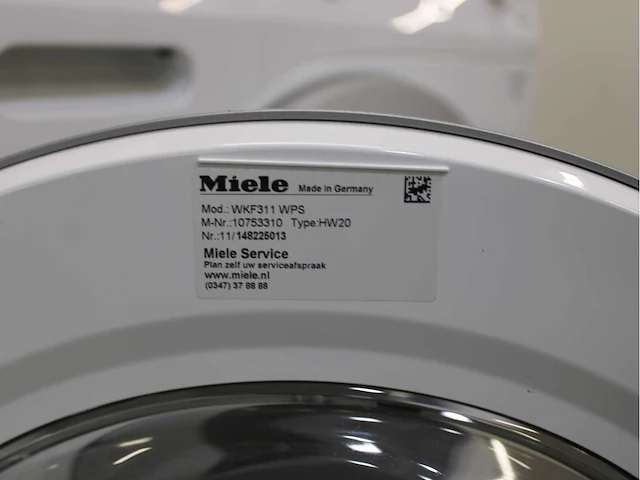 Miele w1 speedcare powerwash 2.0 wasmachine & miele t1 classic eco wasdroger - afbeelding 4 van  7