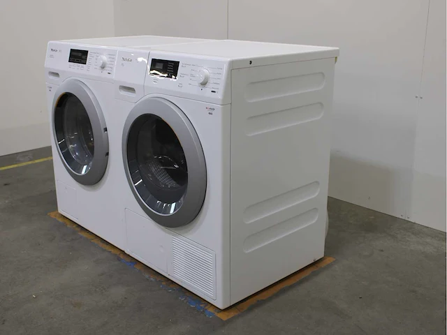 Miele w1 speedcare powerwash 2.0 wasmachine & miele t1 classic eco wasdroger - afbeelding 6 van  7