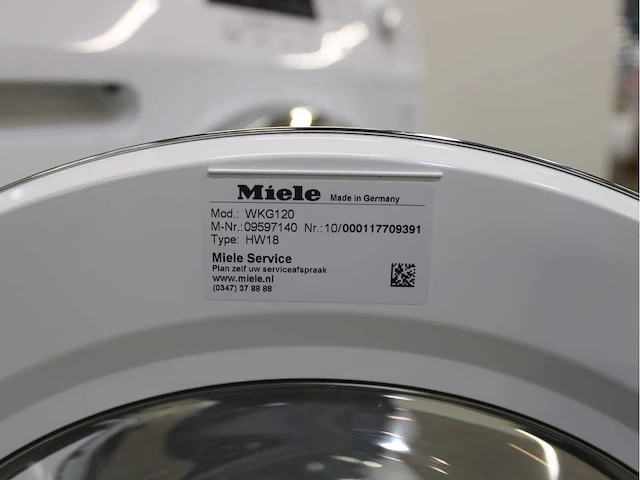 Miele w1 twindos wasmachine & miele t1 steamfinish & eco wasdroger - afbeelding 5 van  8