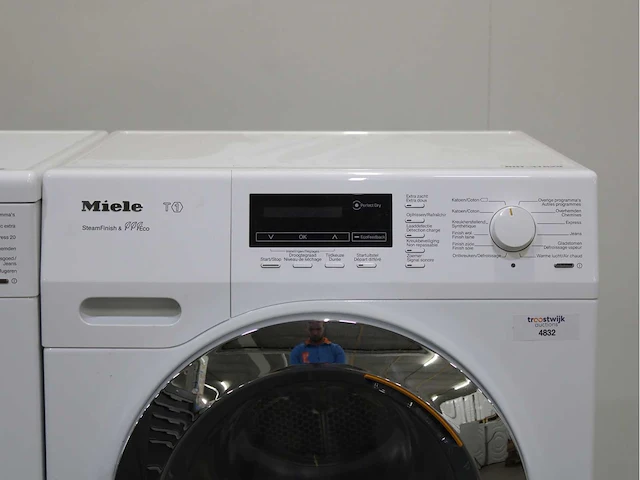Miele w1 twindos wasmachine & miele t1 steamfinish & eco wasdroger - afbeelding 6 van  8