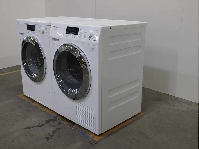 Miele w1 twindos wasmachine & miele t1 steamfinish & eco wasdroger - afbeelding 7 van  8